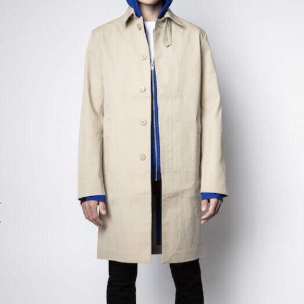 ZADIG & VOLTAIRE - Martin Double Face Coat - SIZE XL